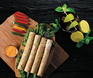 Chicken Seekh Kebab (Lime Pudina)