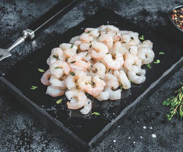 Small Prawns Cleaned Tail On